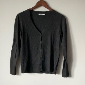Grey cardigan